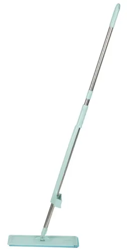 Швабра Рыжий кот WRING SIMPLE отжимная, с насадкой из микрофибры, из металла и пластика, 120см / хозяйственные товары