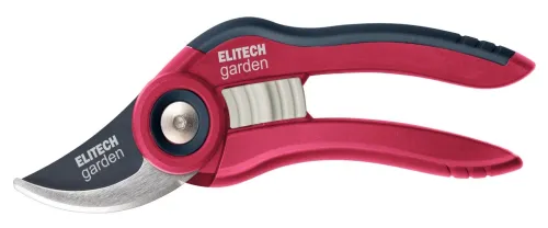 Секатор Elitech / Элитек Garden PB 01 плоскостной, из углеродистой стали, 210мм / садовый инструмент