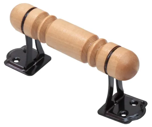 Ручка мебельная СКОБЯНОЙ круглая, коричневая, артикул 007404