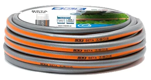 Шланг поливочный GF / ГФ ВЕТА армированный, из ПВХ, диаметр 1/2дюйма, 25м / все для сада