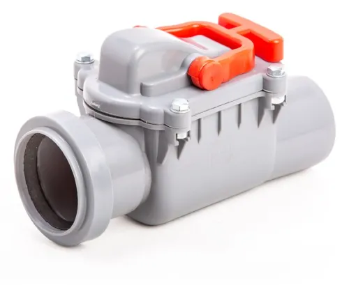 Обратный клапан Lammin для канализации DN50, полипропилен