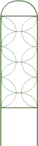 Шпалера Комплект-Агро Клевер металлическая зеленая 1300×340мм