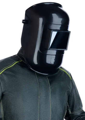 Маска сварщика РИМ 10 полипропиленовая, цвет черный, экран 110×90мм / инструменты