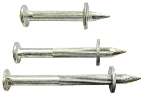 Дюбель гвоздь MIXTON / Микстон гриб для монтажного пистолета, металлический, 4.5×40мм, 100шт. в упаковке / крепеж и фурнитура