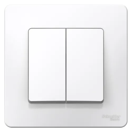 Выключатель Schneider Electric Blanca BLNVS006501, 2-клавишный