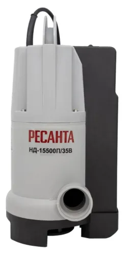 Дренажный насос Ресанта НД-15500П/35В, 258л/мин, 900Вт, IPX8