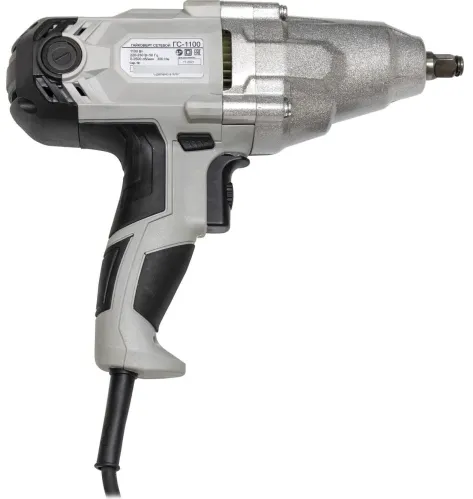 Гайковерт Ресанта ГС-1100 ударный сетевой, серый, патрон 1/2дюйма, 350Нм, 1100Вт / инструменты