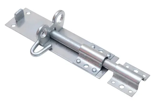 Задвижка накладная СКОБЯНОЙ ЗТ-150, металл, 150мм, цинк