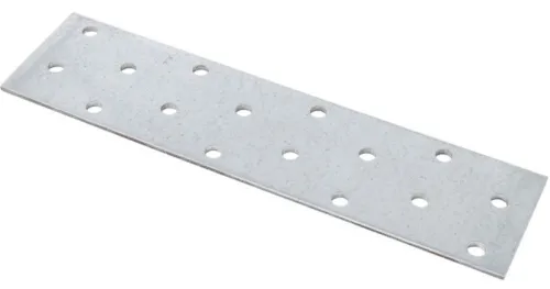 Пластина крепежная Rock Solid, 40х120х2мм, сталь оцинкованная