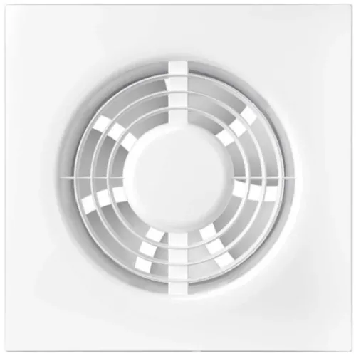 Вентилятор вытяжной ЭРА AURAMAX, белый, воздуховод 100мм, 14Вт