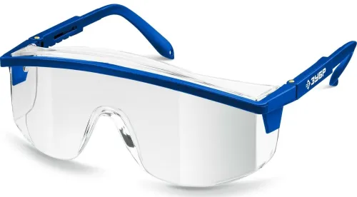 Очки защитные Зубр ПРОТОН, поликарбонат, прозрачные, 110481