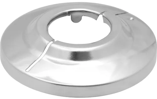 Чашка отражатель MasterProf / МастерПроф декоративная, разъемная, из нержавеющей стали, серая, диаметр отверстия 3/4", 1шт. / сантехника