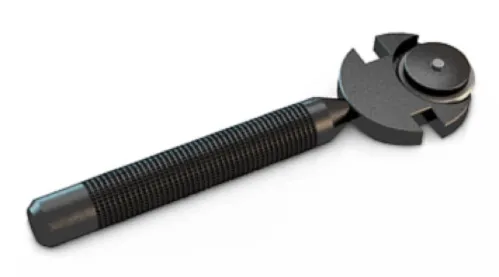 Стеклорез Домарт Univers GLASSTON универсальный роликовый, вольфрамо-кобальтовый сплав, металл, черный, длина 140мм / инструменты