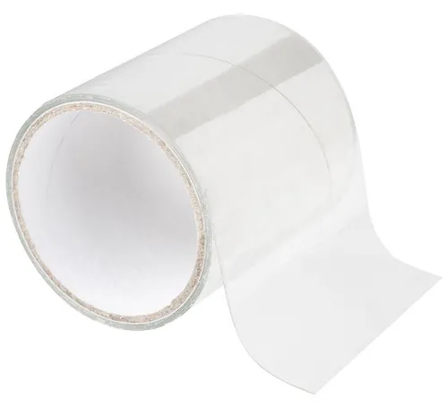 Клейкая лента PARK / Парк ремонтная сверхсильная, ПВХ, прозрачная, ширина 100мм, длина 1.5м / скотч