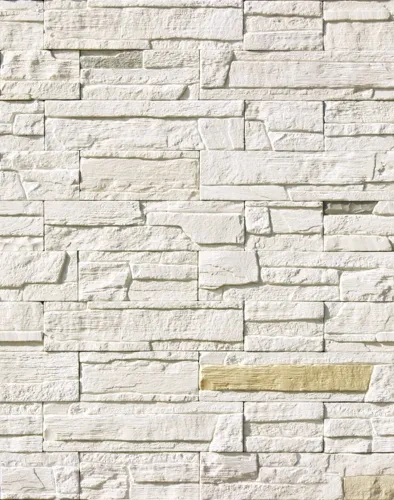 Плитка Monte Alba Каскад Рейндж рельефная, гипсовая, белая, 0.39м2