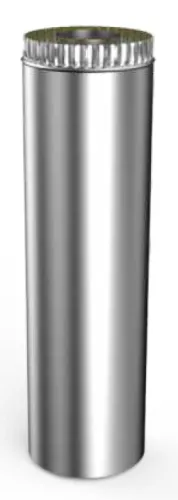 Труба дымоходная Сталь Мастер, сэндвич, нерж. сталь, 200х1000мм