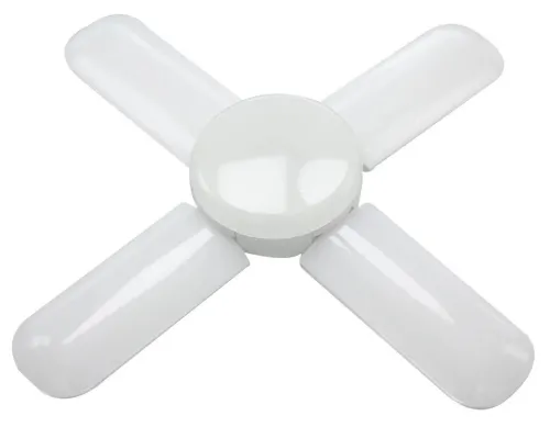 Лампочка светодиодная General Lighting Systems / Дженерал Лайтинг Системс складная с 4 лопастями, Е27, 4000К, 4300Лм, дневной свет, 220В, 50Вт / освещение