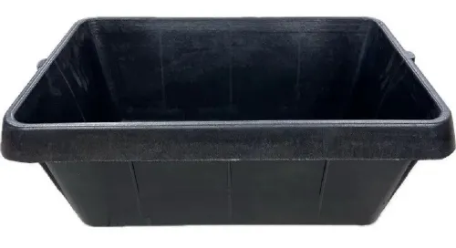 Емкость строительная DLT RUBTRAY 30л, из пластика, черная