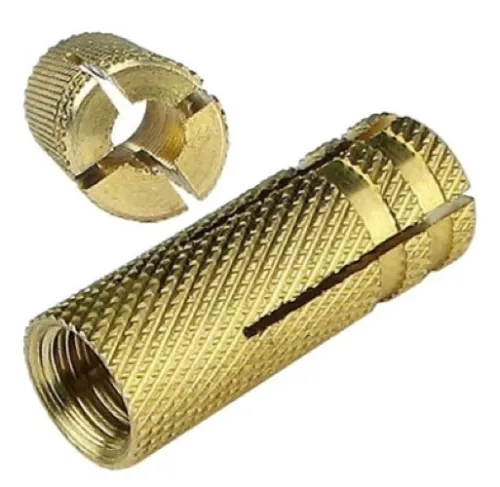 Дюбель MIXTON / Микстон распорный из латуни, желтый, 10×28мм, 10шт. / крепеж и фурнитура