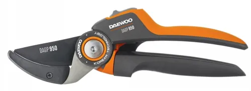 Секатор DAEWOO / Дэу контактный, из углеродистой стали, 290мм / садовый инструмент