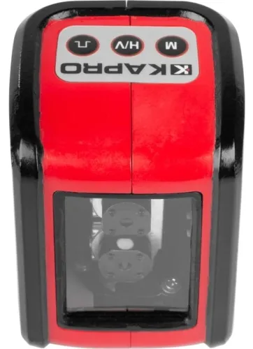 Лазерный уровень KAPRO / Капро 852, батарейки АА, 2 красных луча, 20м, ±0.2мм/м, IP54 / нивелир