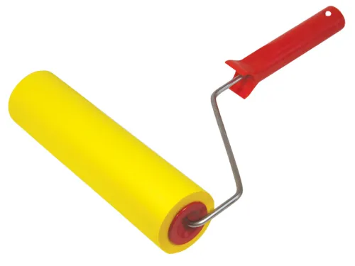 Валик для обоев USP / УСП прижимной, резиновый, желтый, 240мм / малярные и отделочные инструменты