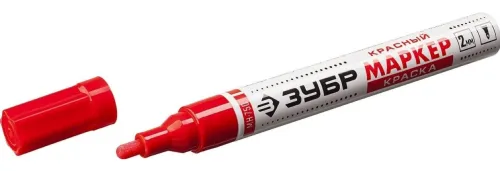 Маркер Зубр Профессионал МН-750 красный, 06325-3