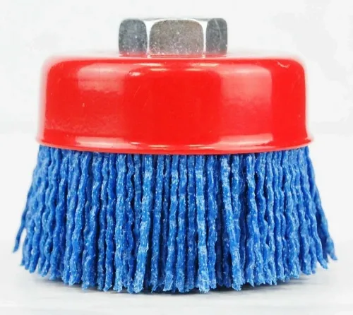 Щетка крацовка ORIENTCRAFT / Ориенткрафт для МШУ, чашка, нейлон, 75мм / инструменты