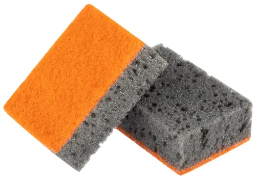 Губка для посуды Рыжий кот Orange Stripe 5 шт.