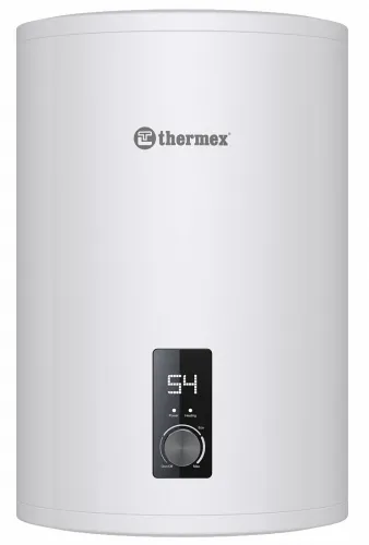 Водонагреватель накопительный Thermex / Термекс Solo 30 V электрический, с баком из нержавеющей стали, белый, 530×355×340мм, 2кВт, 220В, IPX4, 30л / бойлер