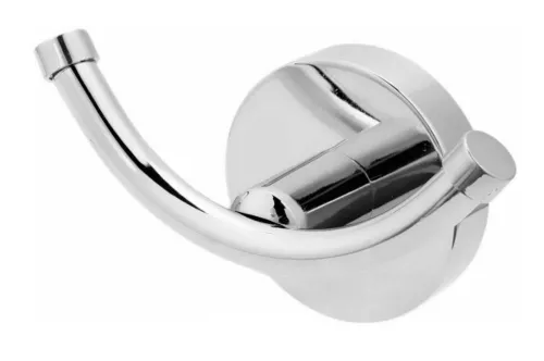 Крючок-вешалка Fora Long двойной настенный латунь хром 80x60x50мм