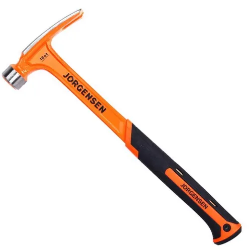 Молоток-гвоздодер Pony Jorgensen столярный 60202, оранжевый