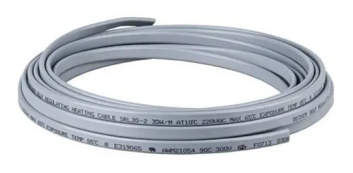 Нагревательная секция SRL / СРЛ саморегулирующийся двухжильный не экранированный, в трубу, от -15°С до +85°С, 220В, длина 20м, IP66, 30Вт / отопление