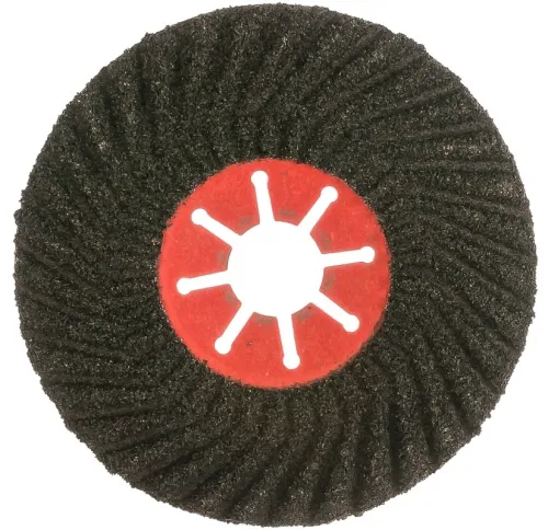 Круг шлифовальный Практика торцевой, абразив, зернистость Р60, посадочный диаметр 22мм, 125мм / оснастка