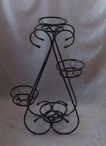 Подставка для цветов Ника Виктория 113489, бронзовый антик, 4 горшка