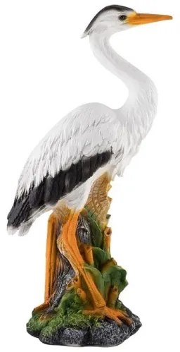 Фигурка садовая PARK Цапля в камышах, полистоун, 60х28см