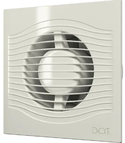 Вентилятор ЭРА DICITI SLIM 4C Ivory, 100мм, 90м3/час, 25дБ