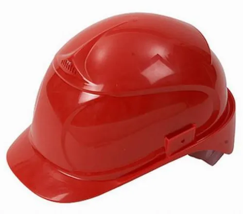 Каска строительная из полиэтилена, красная, арт. 20003/КАС001К/7505
