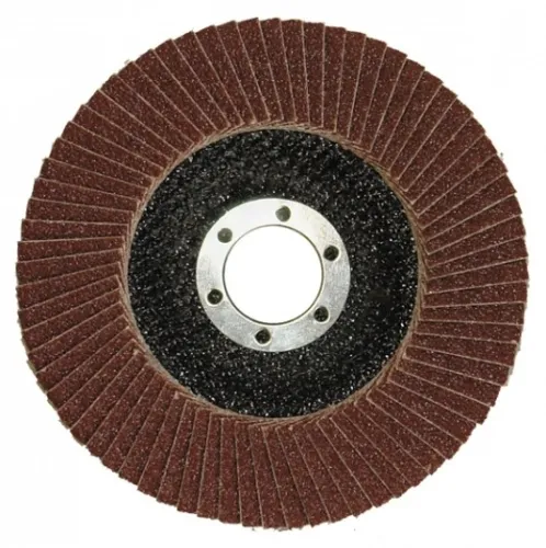 Круг лепестковый торцевой ORIENTCRAFT / Ориенткрафт шлифовальный, оксид алюминия, Р50, посадочный диаметр 22мм, 125мм / оснастка