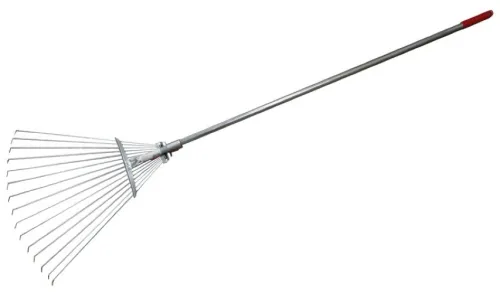 Грабли PARK / Парк HG веерные раздвижные с черенком / садовый инструмент