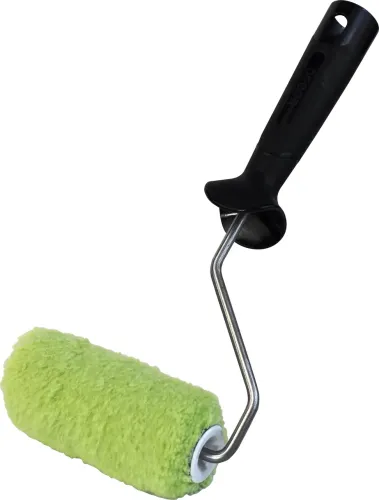 Валик малярный DECOR / Декор миди фасадный, из полиакрила, ворс 18мм, длина 100мм / ручной инструмент