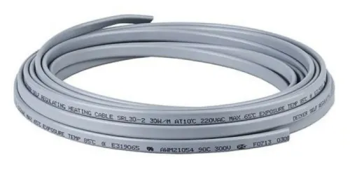 Нагревательная секция SRL / СРЛ саморегулирующийся двухжильный не экранированный, в трубу, от -15°С до +85°С, 220В, длина 50м, IP66, 30Вт / отопление