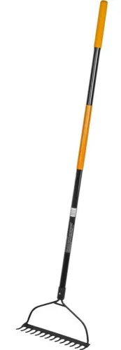 Грабли STARTUL с черенком, прямые зубья, 150см, ST6080-06