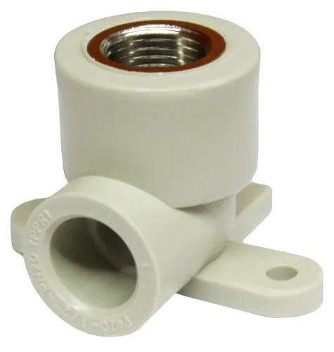 Угол сантехнический FV-Plast, полипропилен, 1/2" резьба, 20мм