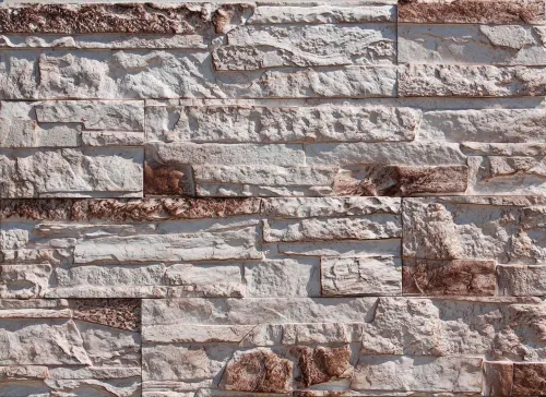 Декоративный камень Brick Fabrik / Брик Фабрик Флоренция для внутренних работ, без шва, гипс, бежевый, 0.5м2 / отделочные материалы