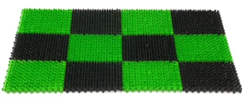 Коврик придверный SunStep 71-002 черно-зеленый 42×56см