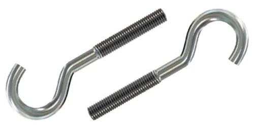 Винт MIXTON метрический с полукольцом, оцинкованный, 10×100мм