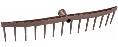 Грабли Альтернатива М4920 сенные пластиковые без черенка, 58см / садовый инструмент