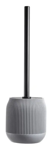 Ершик для унитаза Fora Bonna, напольный, серый, FOR-BON025