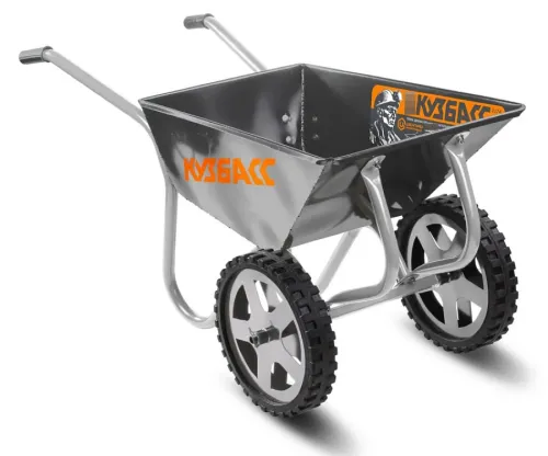 Садовая тачка ЦИ Кузбасс, литые колеса, 240кг, 120л, 2174-Т